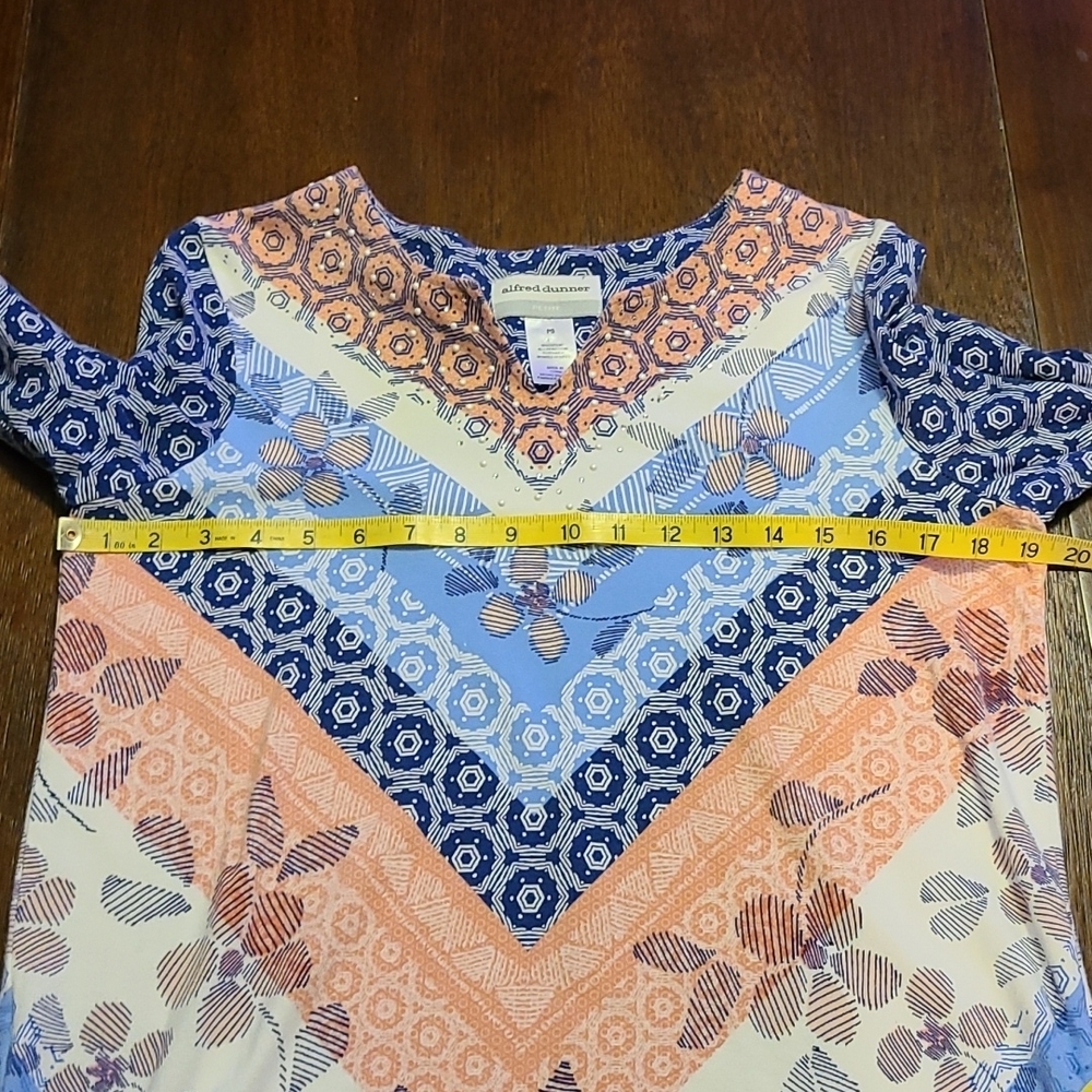 Alfred Dunner patterned top - Picture 6 of 8